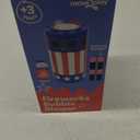 Move2Play Bubble Blower | Bubble Machine | Bubble Toy for Toddlers, Boys and Girls | Indoor & Outdoor | Birthday Party | Summer Fun | Gift for Girls 1, 2, 3, 4+ Years Old (4th of July)