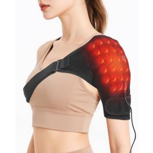 Shoulder Heating Pads for Pain Relief - Jade Stone Heated Shoulder Wrap with 3 Temperature Settings, Ideal for Rotator Cuff, Shoulder Soreness Relief at Home,Office