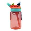 Contigo Kids Water Bottle with Redesigned AUTOSPOUT Straw, 14 oz (Coral/Blue Raspberry)