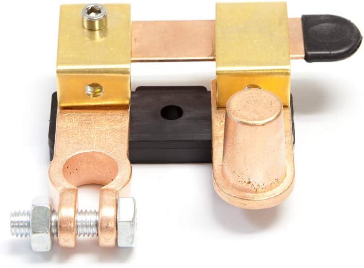 Top Post Negative Battery Disconnect Switch 12V / 24V 250/750 Amps Knife Blade Isolator Power Cutoff Switch for Marine Car Boat RV ATV (Horizontal and Vertical) (1PCS)