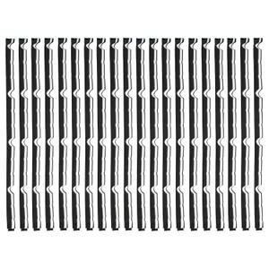 Sthovd (20 Pcs) 9IN Outside Foam for Metal Roofs Classic Rib Profile Foam Closure Strips fit for Metal Roofing R Panels 3 feet Long Roof Closure Strips