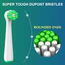 Replacement Toothbrush Heads Compatible with Oral B Braun Pro 1000 Electric Toothbrush Heads, 8 Count Precision Clean Brush Heads Refill Compatible with Oral B Pro 100/500/1000/1500/Genius X (4 Cross)