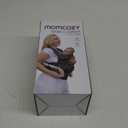Momcozy Baby Carrier - Ergonomic, Cozy and Lightweight Carrier for 7-44lbs, Effortless to Put On, Ideal for Hands-Free Parenting, Enhanced Lumbar Support, Purehug for Infant to Toddler, Black (Cotton-Black)