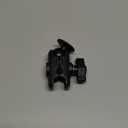 TUSITA Double Socket Arm 1" - B Size Short, GPS Compatible, Vehicle Mount, Black, Aluminum, Adjustable, Rotatable