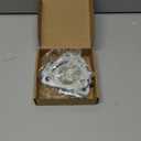 2.5 inch ID Triangle Exhaust Split Flange for 2.25 inch OD Flared Y Pipe, Pack of 2