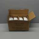 Junko Cereal Bowls Set of 4-36 Ounce Ceramic Bowls, Japanese Noodle Bowl Set, Ceramic Bowls for Kitchen, Breakfast, Oatmeal, Microwave and Dishwasher Safe (Splash Blue)