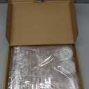 2Pcs Turtle Basking Platform for Aquarium, Turtle Floating Platform for Tank, Docks for Basking with Two Sucker Cap, 8" Width Resting, Area Acrylic Material for Reptile