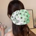 sleeping hair hair tie (DARK GREEN)