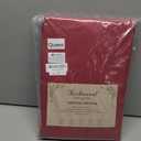 Horbaunal Extra Deep Pocket Queen Fitted Sheet Only - Fits Up to 24 Inch Mattress - Luxury 1800 Thread Count - Microfiber Burgundy Fitted Bed Sheet Queen Size