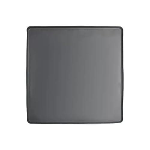 Black Mini Fridge Silicone Mat Prevent Water Leakage, 2Fx2F ,Fridge Drip Tray for protection Washing Machines, Dryer, Mini Fridge, Wine Cabinet