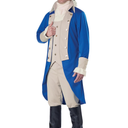 California Costumes Men's George Washington/Thomas Jefferson/Alexander Hamilton/Colonial Costume L