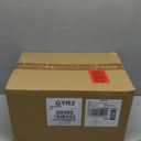 2 Packs Large Snack Organizer for Countertop, Plastic Pantry Organizer and Storage Bin for Kitchen, 6 Compartment Food Container Snack Bar with Dividers, Chip Holder for Office(Clear Black)