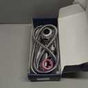 Filtered Shower Head with Handheld, High Pressure Water Flow and Multiple Spray Modes Shower Head with Filter, Power Wash for Hard Water, Showerhead with ON/OFF Switch for Pets Bath (Gray)