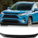 Hood Deflector Hood Protector Compatible with Toyota RAV4 2019-2024 Carbon Fiber Hood Protector Bug Deflector Stone Guard(for (Hybrid) SE/XSE/XLE/Limited Models, etc.)