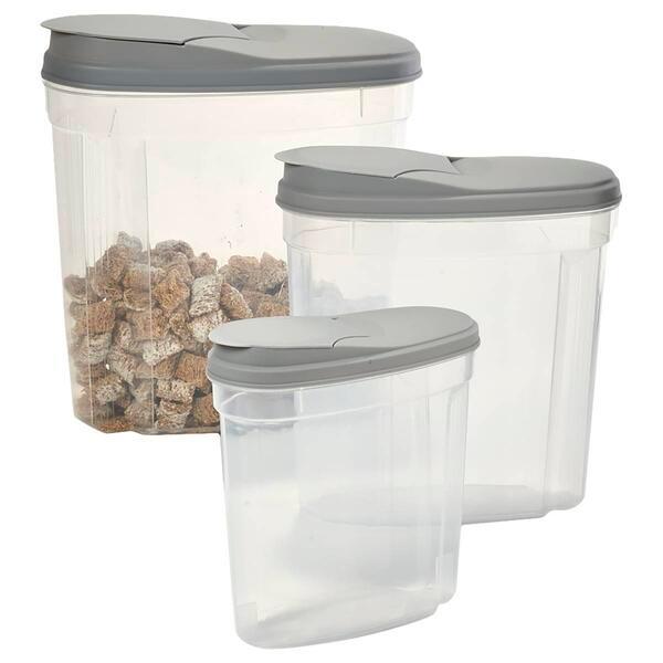Farberware® Light Grey Nesting Pour Containers - Set of 3