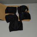 5 Pack Dog Diapers Male Reusable, Premium Belly Bands for Male Dogs, High Absorbing Dog Pee Wraps for Doggie in Incontinence or Excitable Urination and Training, Black, XS