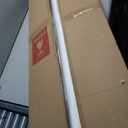 Beauty4U 50” x 14" Full Length Wall Mirror, White Baroque Door Mirror