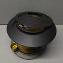 Solar Bird Feeders for Outside Hanging Metal Wild Bird Feeder Solar Lanterns Outdoor Waterproof Garden Decor for Yard Brown