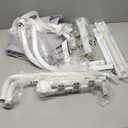 UPGOGO Folding Bed Rail for Toddlers,Baby Bed Rail Guard with Reinforced Anchor Safety System,Fit Bunk,Full Size,Queen,King,Twin(Grey,43"x23.6")