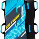 Sunlite Sports 45 Snow Sled Foldable or Foam Style Toboggan for Kids & Adults, Reinforced Bottom, Durable Stitching & Ergonomic Handles Lightweight & Portable Winter Sled, Arctic Breeze 45" Foldable Sled