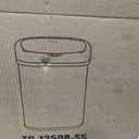 BestOffice | 13 Gallon Trash Can with Lid | Automatic Touchless Garbage Can | Odor Control | Modern Oval Design | Easy to Clean | Stainless Steel | Fits Any Kitchen, Bathroom, Office or Home