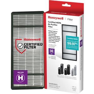 Honeywell HRF-H1 HEPA Air Purifier Filter H, 1-Pack  for HPA050/150, HPA060 & HPA160 Series  Airborne Allergen Air Filter Targets Wildfire/Smoke, Pollen, Pet Dander, and Dust