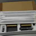 31.5 Inch Battery Operated Wall Sconce Set of Two, 8000mAh USB Rechargeable Wall Sconce with Remote Control, 360Rotate Dimmable 3000K-6000K LED Wall Lights for Living Room, Hallway, Bedroom, (2 Pack) (Black and Gold)