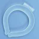 3 x Large Ice Collar - Reusable Neck Cooling Wrap for Hot Weather & Outdoor Activities, Quick Cooling Relief for Summer (Bigger Neck Cooler- Clear)