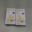 Flamingo Women Face Waxing Kit, Facial Waxing Kit with 20 Wax Strips for Face, 8 Post-Wax Cloths, and 1 Post-Wax Serum, Pack of 2