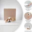 2-Sided 2 PCS Morandi Photo Backdrop Boards, Flat Lay Food Photography Background, Durable Waterproof Product Photography, 24x24 Inch, BEIYANG