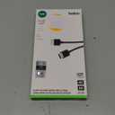 Belkin Ultra HD HDMI 2.1 Cable 6.6ft/2M, 4K Ultra High Speed HDMI Cable, 48Gbps HDMI 2.1 Cord, Dolby Vision HDR & 8K @60Hz, 10K Streaming - Compatible w/ Playstation, PS4, PS5, Xbox Series X, & More