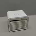 BLACK+DECKER Desktop Air Cooler, Personal Portable Fan with 3-Speeds, Evaporative Air Cooler with 0.5L Water Tank, Air Cooler Fan for Desk, Home, Office, Bedroom, and more, BDMC10, White/Gray