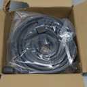 Garage Door Bottom Seal Rubber, 5/16" T-Ends Garage Door Weather Stripping, 4" Wide Replacement Seal