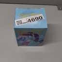 Mini Karaoke Machine for Kids Ages 3-12: Portable Bluetooth Speaker with 2 Wireless Microphone, LED Light Show for Kids Boys Girls Toys Birthday Gifts ToddlerBlue