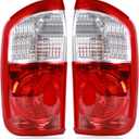 Left and Right Tail lights Assembly Compatible with 2004 2005 2006 Toyota Tundra OE Style Rear Light Taillights Replacement for TO2800153 815600C040 TO2801153 815500C040