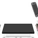 2 x 3 in 1 Dockable Crystal Clear Protective Case Cover Compatible with Nintendo Switch 2 Model 2025