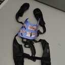 Waterproof Dog Boots for Small/Medium Dogs -Dog Paw Protectors Dog Suspender Boots Anti-Slip Pet Shoes for Outdoor Walking, Reflective Stay-On, Dirt-Proof Comfortable Booties (Black, Small)