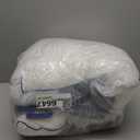 20x20 Pillow Inserts Set of 2, Machine Washable Soft Fluffy Hypoallergenic Virgin Microfiber Premium Throw Pillow Stuffer, Christmas Decorative Cushion for Bed, Couch, Sofa,Indoor - White