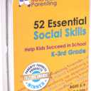 Mind Brain Emotion 52 Essential Social Skills Lessons & Teaching Tool Kit - Social Emotional Learning Activities for Parents, Teachers, School Counselor (Kindergarten, Elementary Kids)