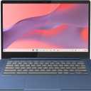 Lenovo IdeaPad Slim 3 Chromebook - 2024 - Lightweight Laptop - Waves MaxxAudio Speakers - 14" HD Display - HD 720p Camera - 4GB Memory - 64GB Storage - MediaTek Kompanio 520 - Abyss Blue