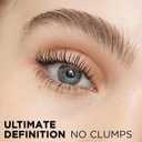 LOreal Paris Makeup Original Telescopic Mascara, Separating Mascara Volume and Length Formula, Washable, Black Brown, 0.27 Fl Oz., 1 Count