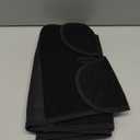 Postpartum Belly Band,C Section Belly Binder,Abdominal Binder Post Surgery Girdle,Tummy Tuck Compression Wrap Waist Trainer Black (Large)