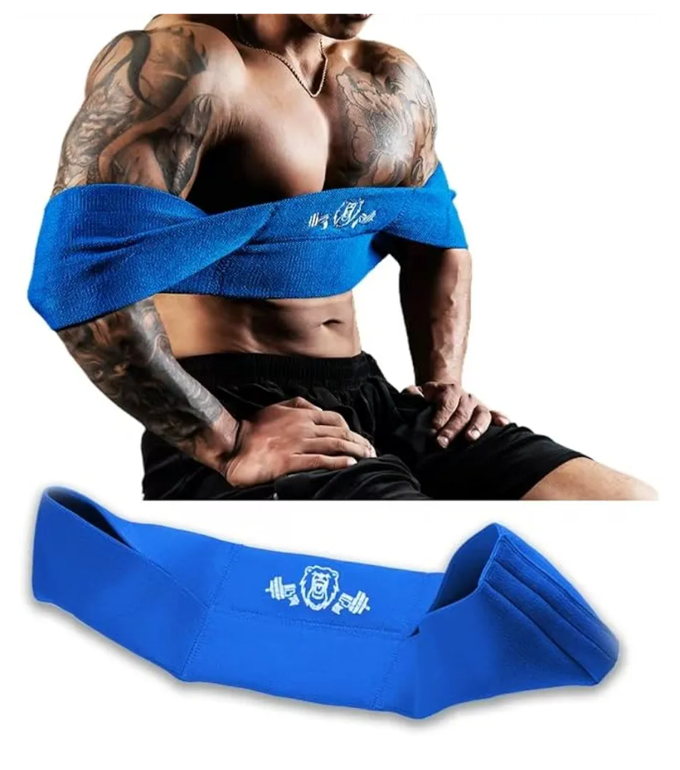 MANUEKLEAR Bench Press Band, Sling Bench Press Band for Men and Women Power Weight Lifting Fitness - Push Up Exercise Assistance Bench Block Increase Strength Gym Workout Equipment