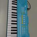 Keyboard Piano for Kids, BIGFUN 37 Keys Toddler Piano Multifunction Music Educational Instrument Toy, Electronic Kids Keyboard for 3-7 Year Old Girls and Boys (Blue)