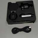 LISEN for Qi2.2 25W MagSafe Car Mount Charger, [Stable & Fast Charging] Magnetic Wireless Car Charger, Car Phone Holder Charger Car Accessories Fits iPhone 17 Pro Max Air 16/15/14/13/ Galaxy S26 Ultra (Compact/Small, Black)