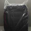 FREESOO for Toyota 4Runner Seat Covers 2011-2024, Custom Leather Seat Covers for Cars, Luxury Car Seat Covers Full Set, Waterproof Car Seat Cushion Protector, Black Red ONLY FIT 2-Row 5 Seats Model