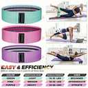 Pilates Ring Set with Resistance Bands– Anti-Slip Magic Circle Pilates Ring for Home Workouts, Full-Body Toning, Strength Training for Women 14PCS