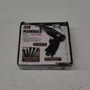 Performance Tool M668 Heavy Duty Air Hammer with 5 Chisels, Black