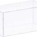 MECCANIXITY Acrylic Display Case Plastic Box Clear Assemble Dustproof Showcase 16x10.2x8 Inch for Collectibles Items