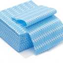 Handi Wipes Reusable Cloths Disposable Cleaning Towels Dry Kitchen Wipes Reusable Dish Towel Washcloths Dry Fast Multi-Purpose Heavy Duty Towels, Thick and Absorbnet 40 Count/Pack, Blue